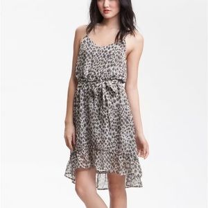Charlie Jade Animal Print Silk Dress